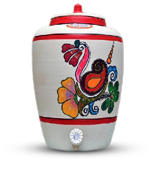 EARTHEN WATER POT ( 15 LTR)