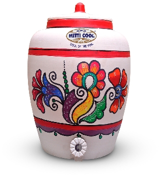 EARTHEN WATER POT (10LTR)