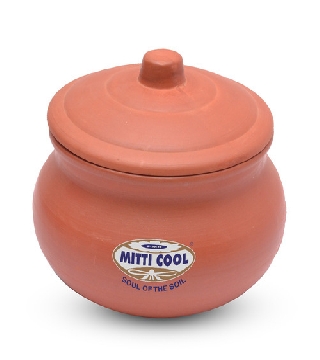 CLAY CURD POT ( 1 LTR )